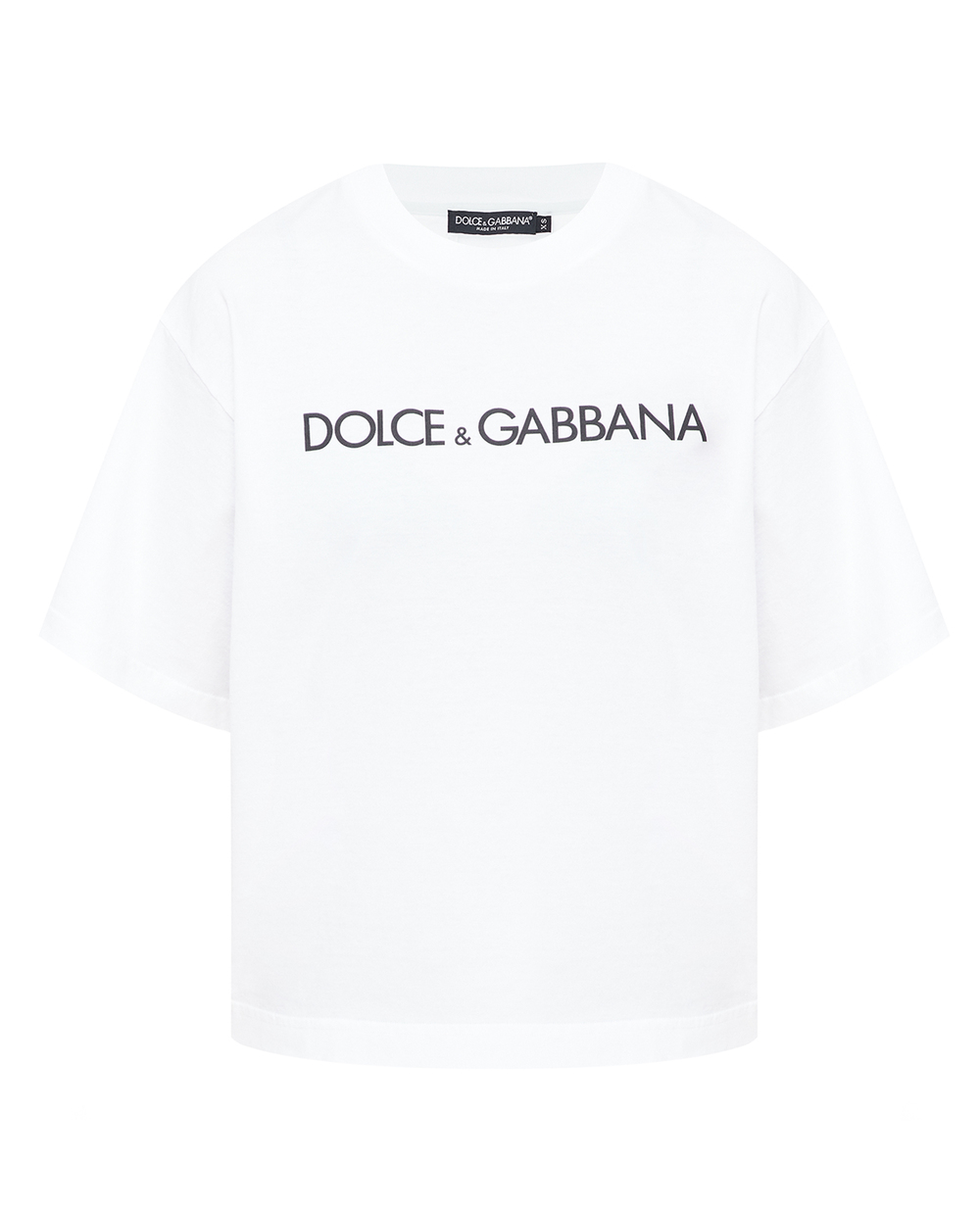 Футболка Dolce&Gabbana F8O48T-G7H4P, белый цвет • Купить в интернет-магазине Kameron
