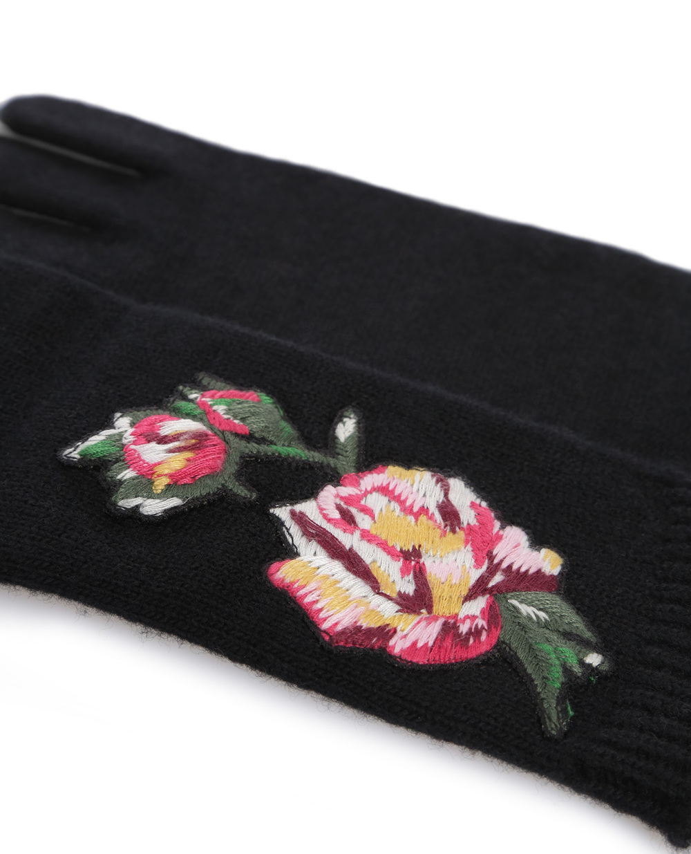 Шерстяные перчатки Dolce&Gabbana LB6A33-LK5V0, черный цвет • Купить в интернет-магазине Kameron