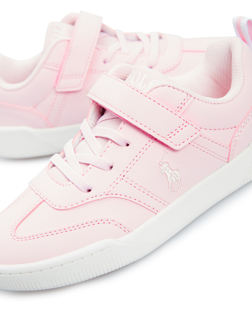 Детские кроссовки Polo Ralph Lauren Kids RF103244-C, розовый цвет • Купить в интернет-магазине Kameron
