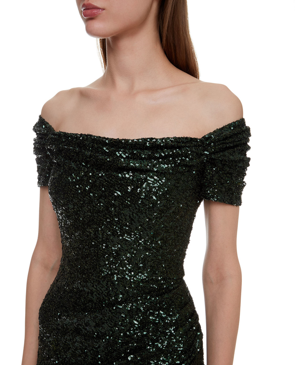 Сукня Dolce&Gabbana F6K1YT-FLM7Q, зелений колір • Купити в інтернет-магазині Kameron