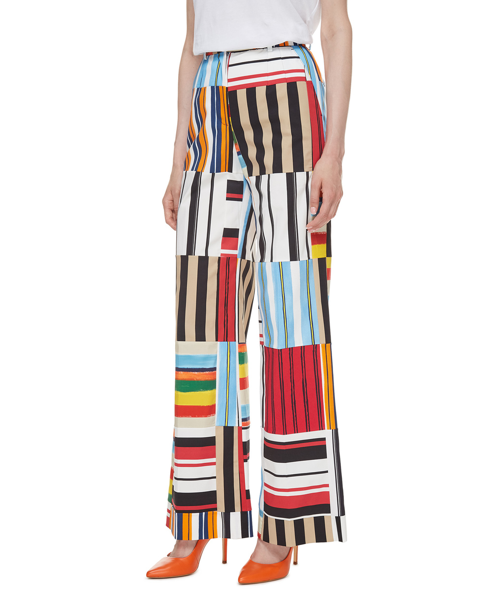 Штани Dolce&Gabbana FTB1RT-GDY77, різнокольоровий колір • Купити в інтернет-магазині Kameron