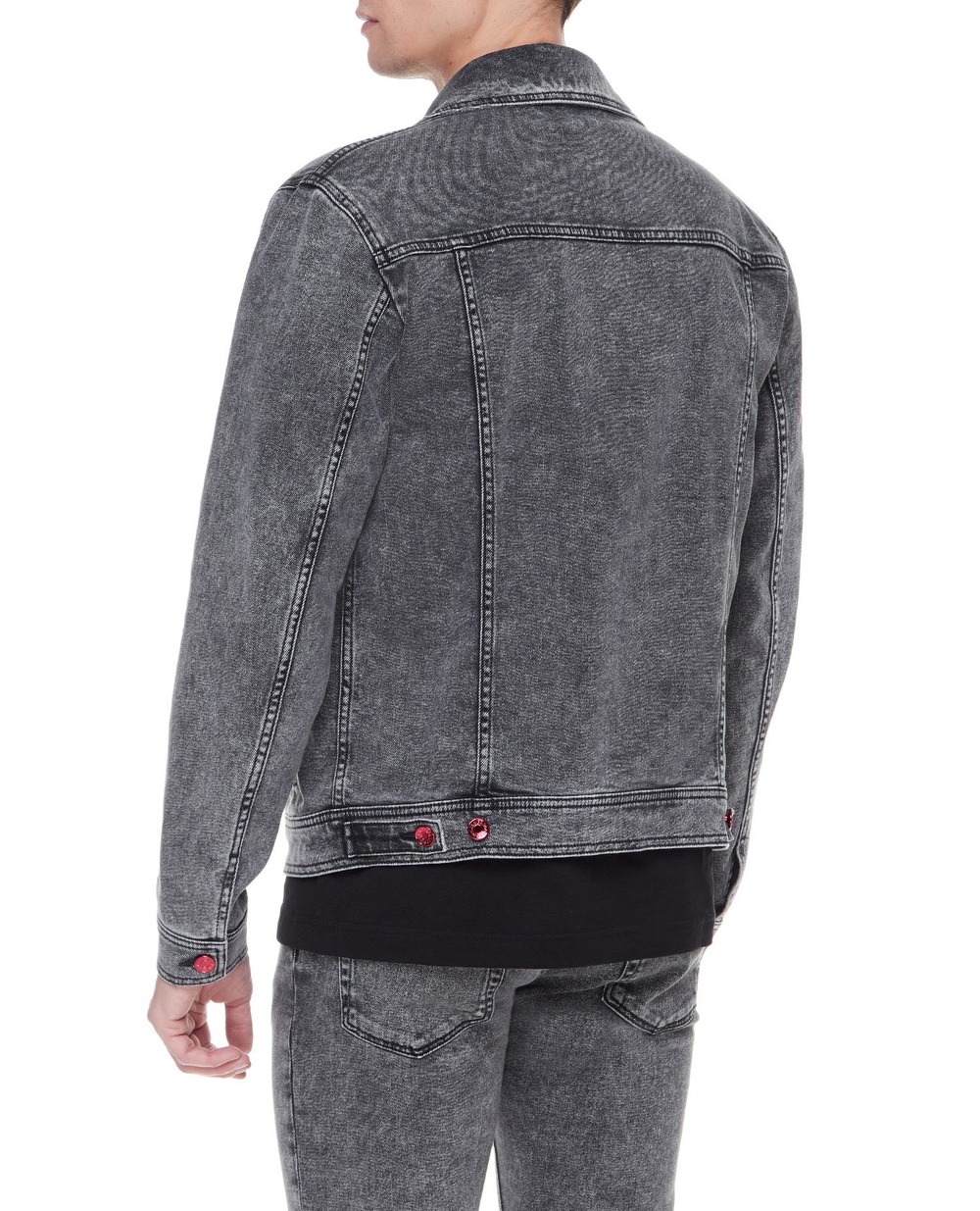 Джинсова куртка Dolce&Gabbana G9WO0D-G8ER9, сірий колір • Купити в інтернет-магазині Kameron