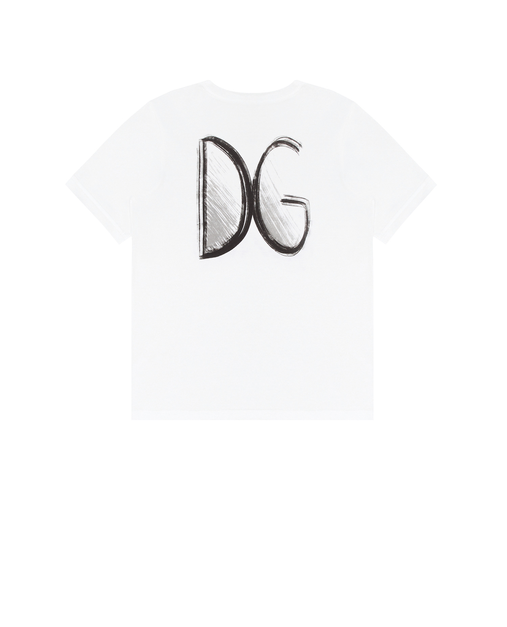 Детская футболка Dolce&Gabbana Kids L4JTBL-G7XPA-B-, белый цвет • Купить в интернет-магазине Kameron