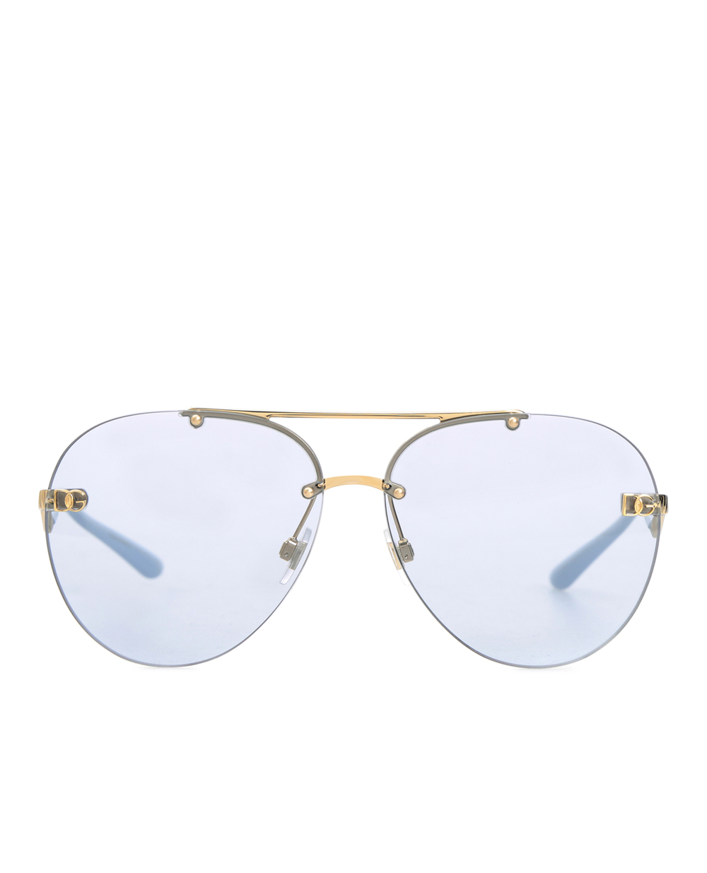 Солнцезащитные очки Dolce&Gabbana 227202/7261, голубой цвет • Купить в интернет-магазине Kameron