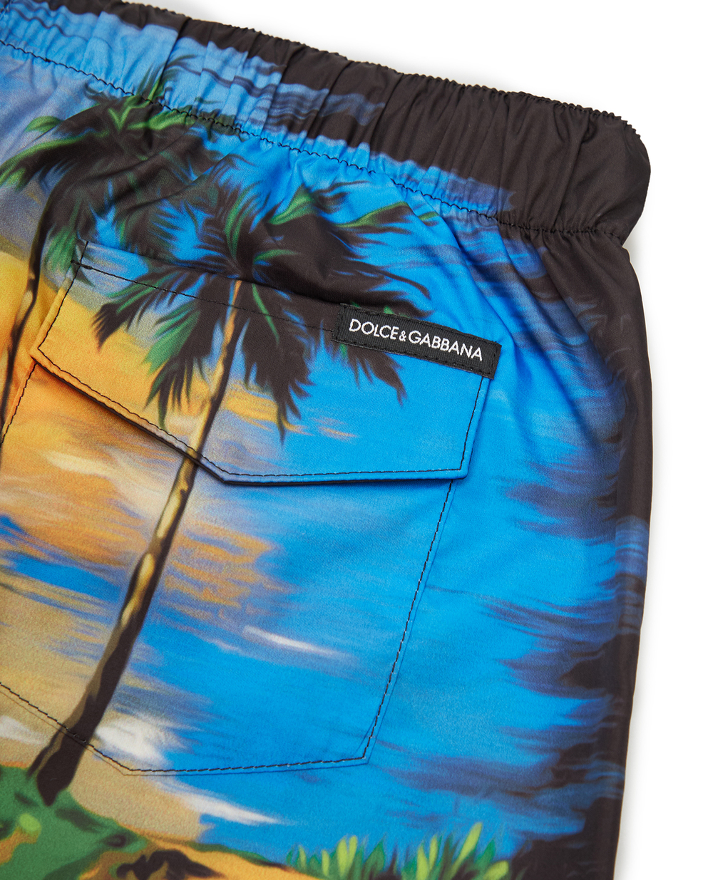 Детские плавательные шорты Dolce&Gabbana Kids L4J818-G7H2T-B, разноцветный цвет • Купить в интернет-магазине Kameron