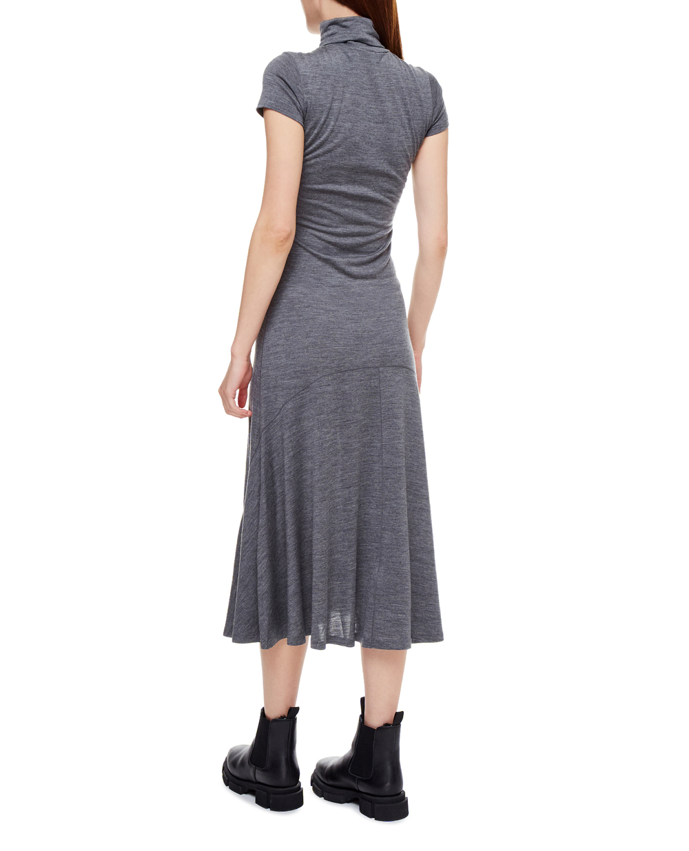 Шерстяное платье Polo Ralph Lauren 211843259001, серый цвет • Купить в интернет-магазине Kameron