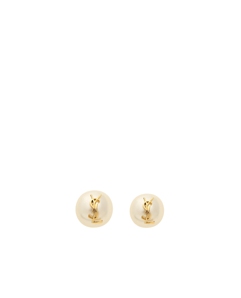 Сережки Saint Laurent 691563-Y1526, золотий колір • Купити в інтернет-магазині Kameron