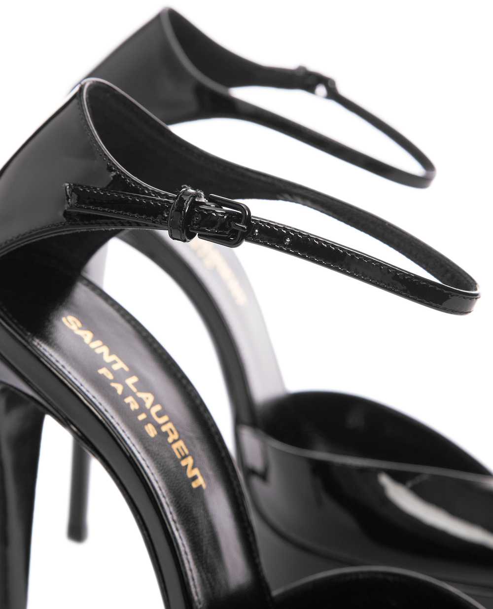 Лаковые туфли Betty Saint Laurent 592229-0NP00, черный цвет • Купить в интернет-магазине Kameron