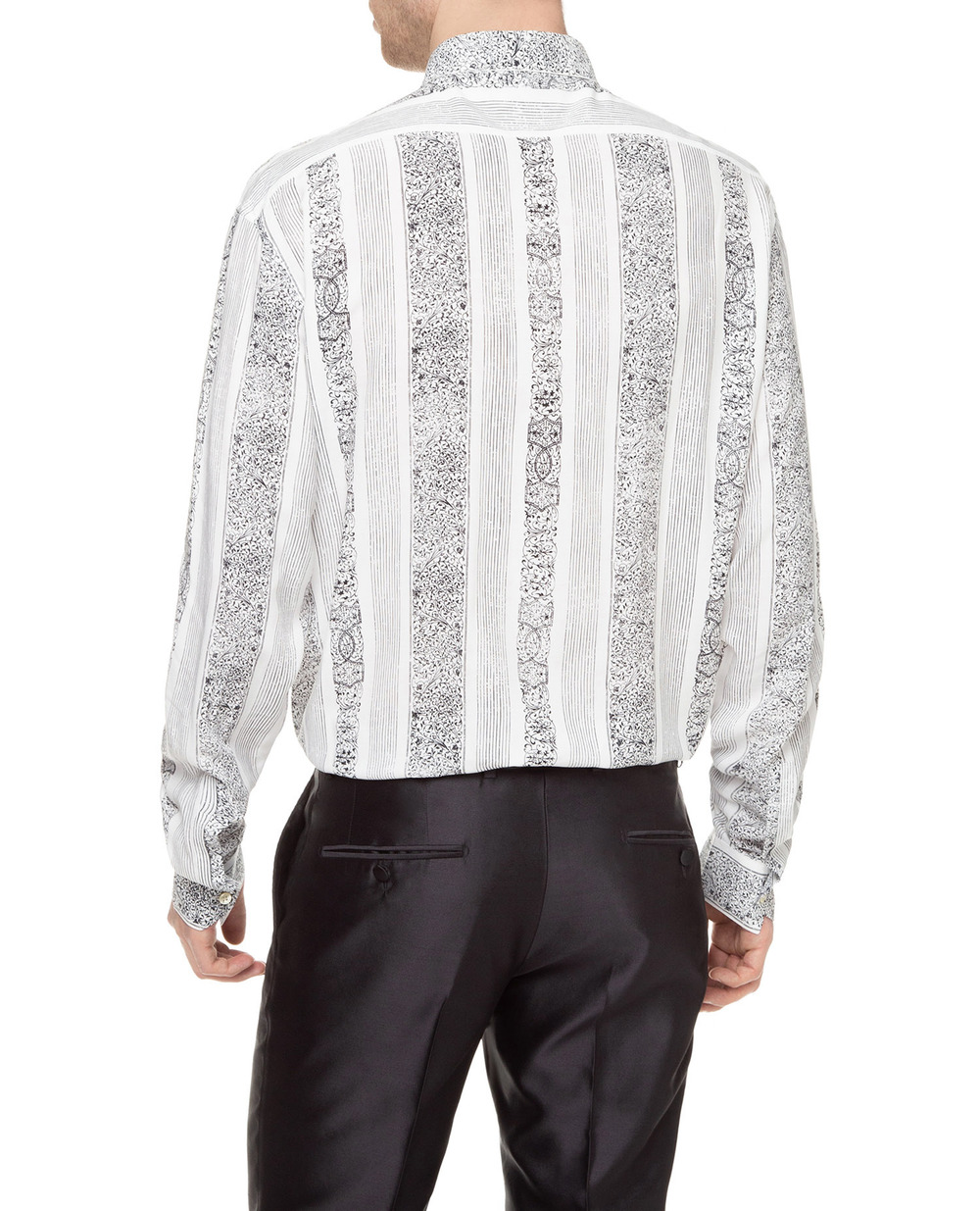 Сорочка Saint Laurent 499211-Y325S, білий колір • Купити в інтернет-магазині Kameron