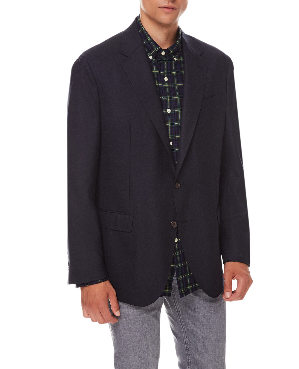 Шерстяной пиджак Polo Ralph Lauren 715768603001, синий цвет • Купить в интернет-магазине Kameron