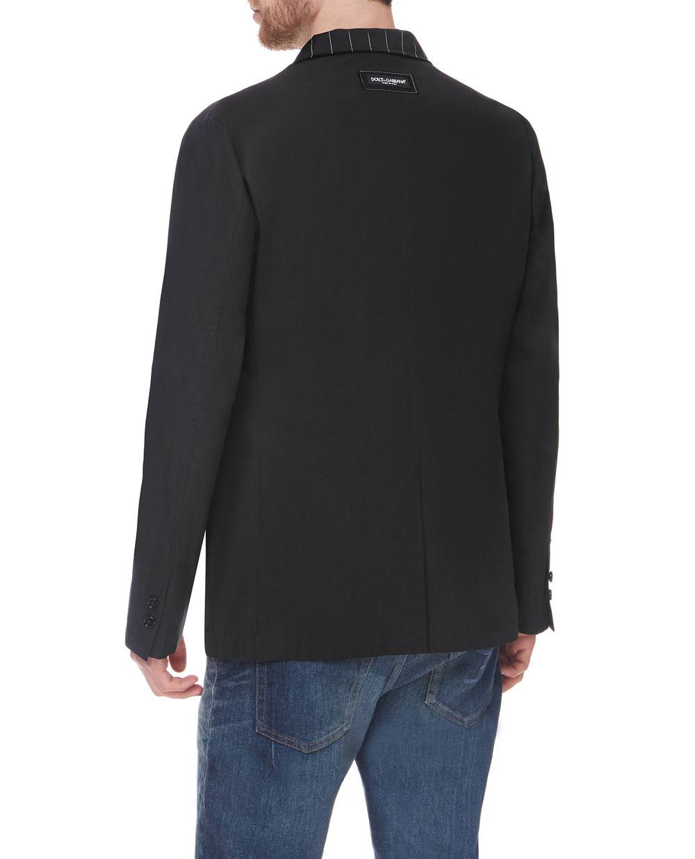 Піджак Dolce&Gabbana G2LW5T-GER01, чорний колір • Купити в інтернет-магазині Kameron