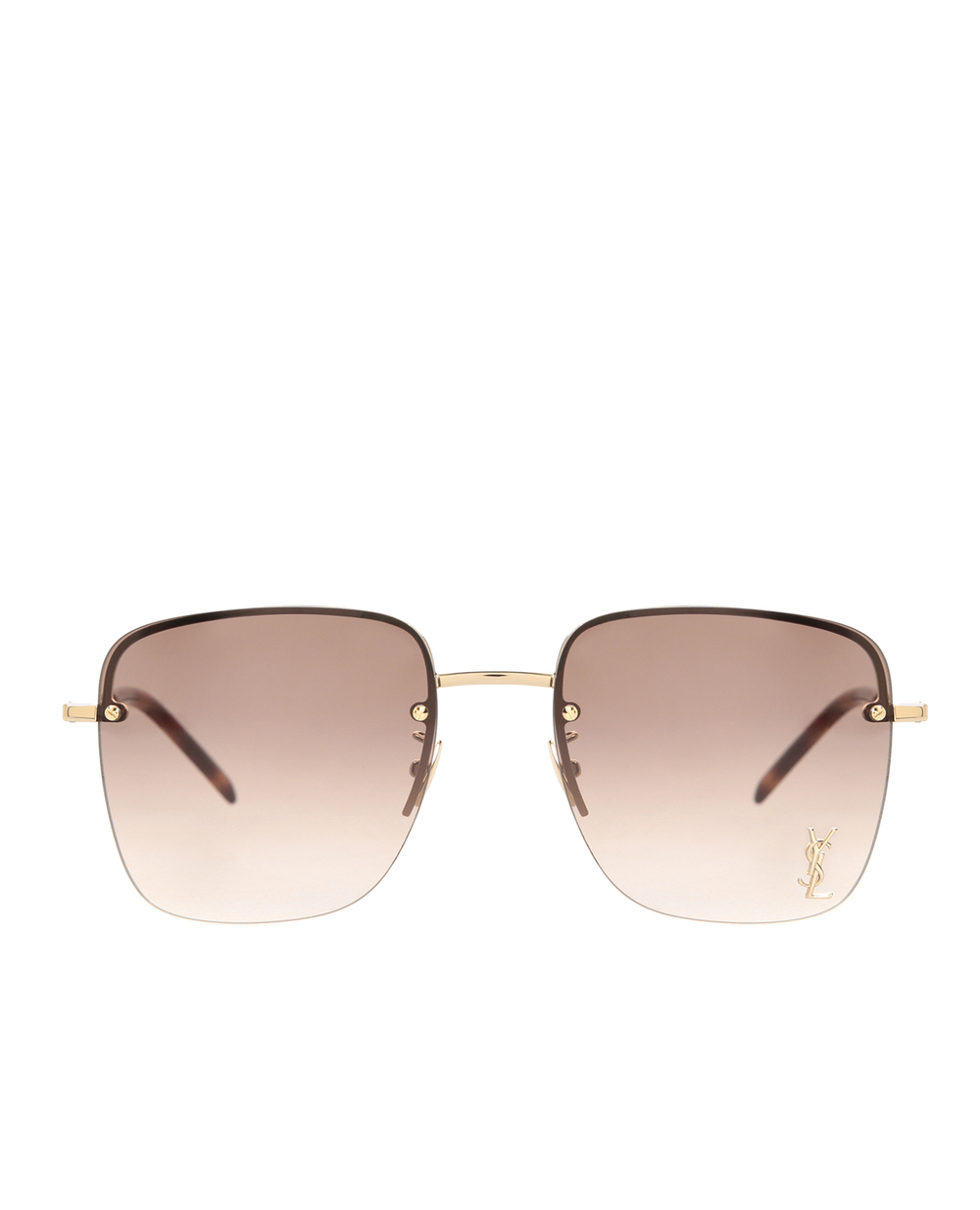 Солнцезащитные очки Saint Laurent 652363-Y9902, коричневый цвет • Купить в интернет-магазине Kameron