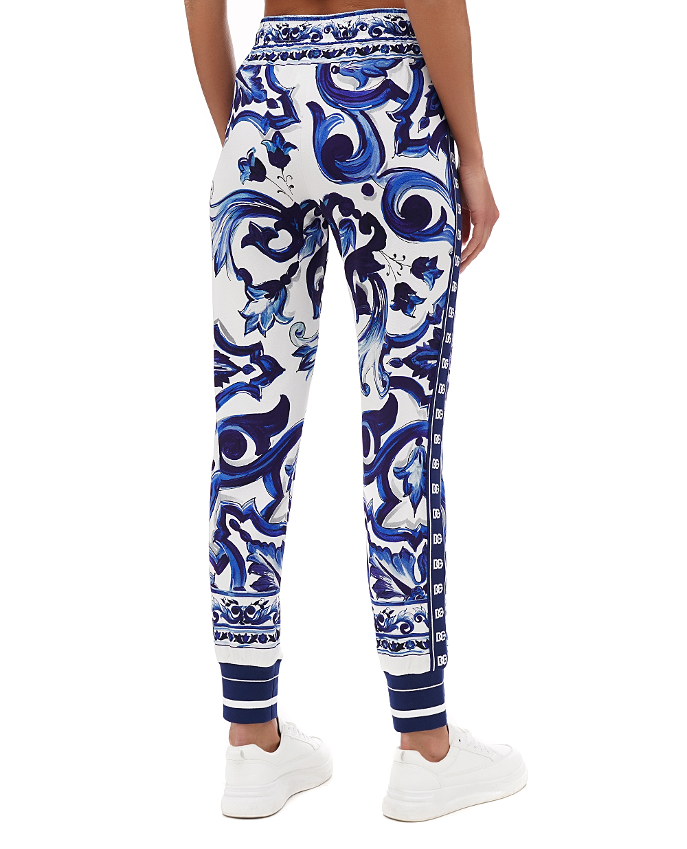 Спортивные брюки (костюм) Dolce&Gabbana FTA1DT-FPIAI, белый цвет • Купить в интернет-магазине Kameron