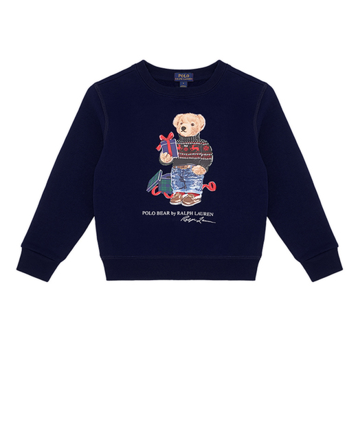 Polo Ralph Lauren Детский свитшот хлопковый Polo Bear - Артикул: 322919722003