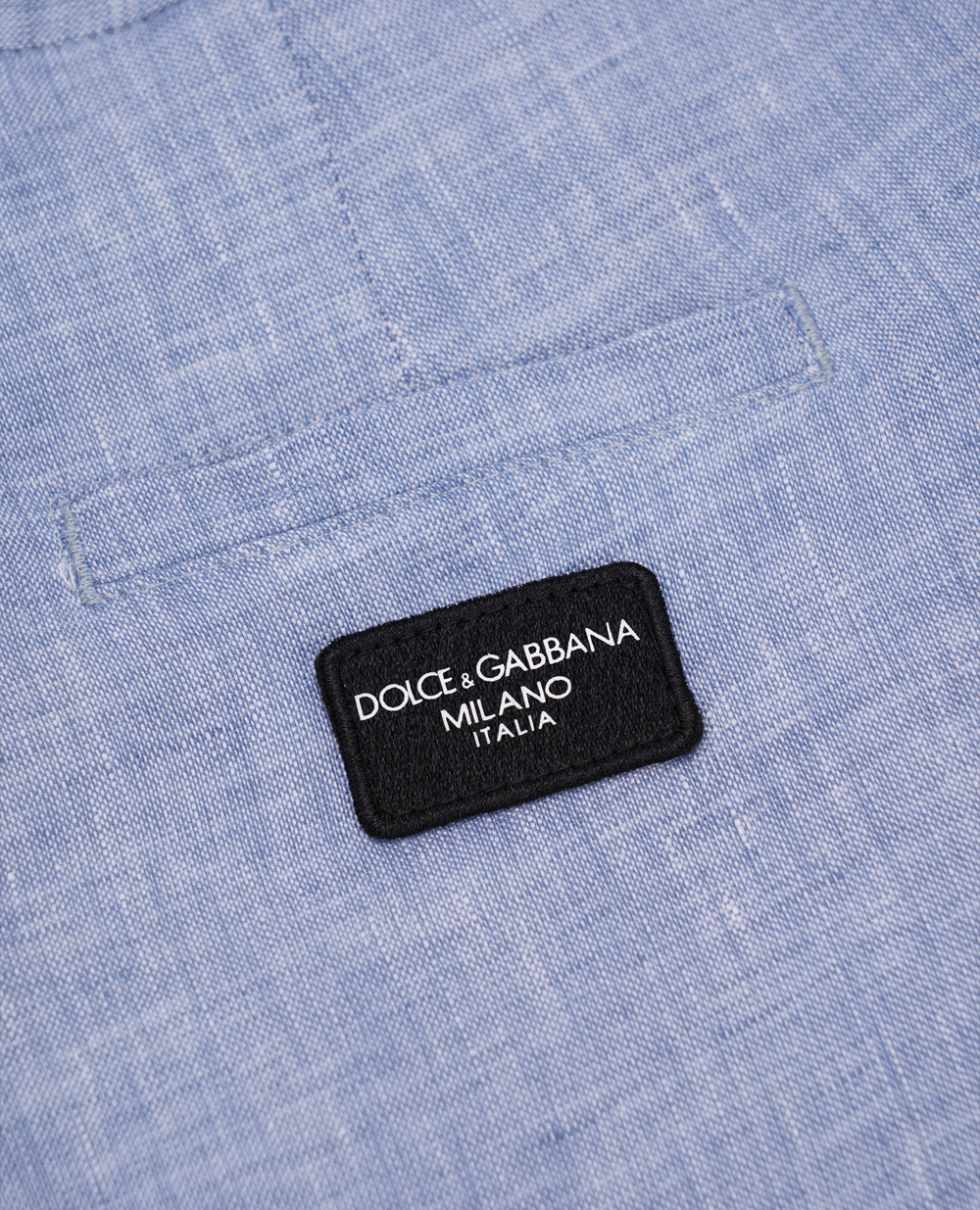 Детские шорты (костюм) Dolce&Gabbana Kids L43Q33-FU4LG-S, голубой цвет • Купить в интернет-магазине Kameron