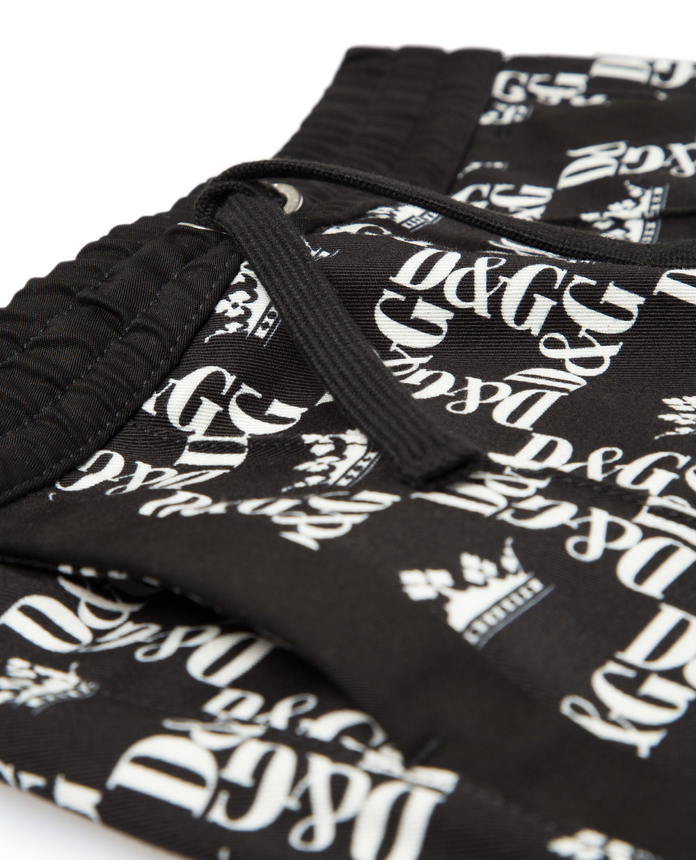 Спортивні брюки Dolce&Gabbana Kids L42P94-FSFIG-S, чорний колір • Купити в інтернет-магазині Kameron