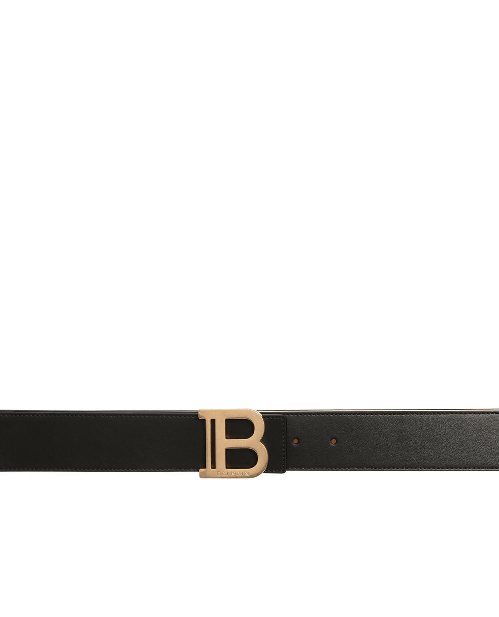 Кожаный ремень Balmain XN1WJ002LVTL, черный цвет • Купить в интернет-магазине Kameron