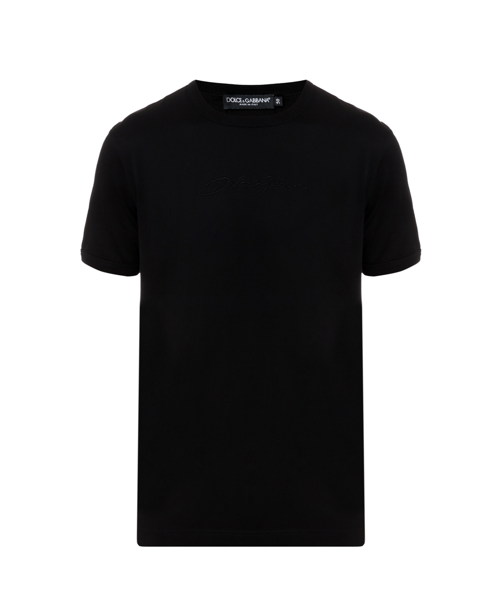 Футболка Dolce&Gabbana G8JX7Z-G7WRN, чорний колір • Купити в інтернет-магазині Kameron