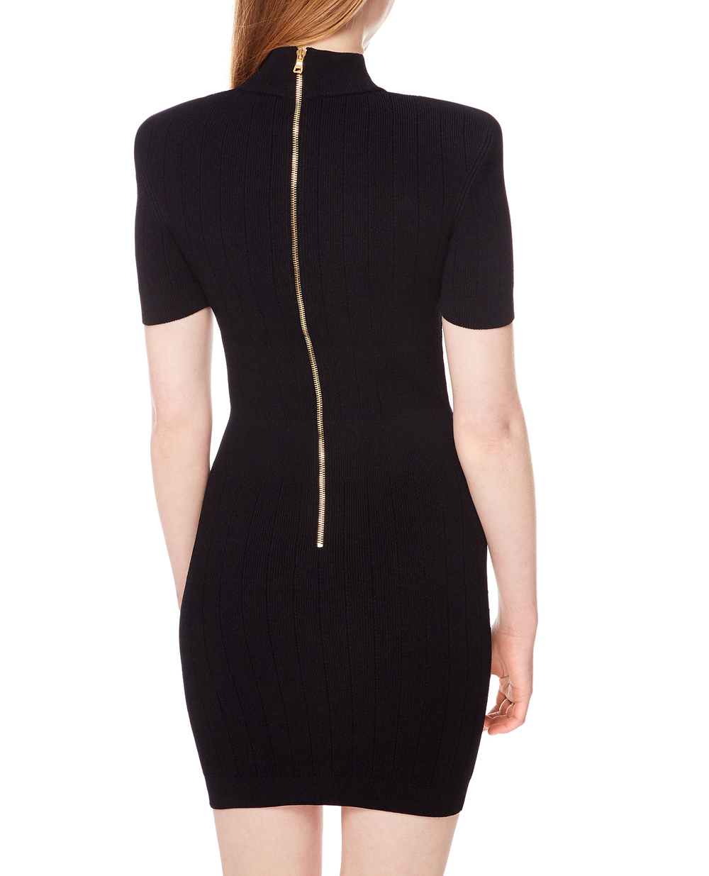 Платье Balmain YF1R6005KB07, черный цвет • Купить в интернет-магазине Kameron