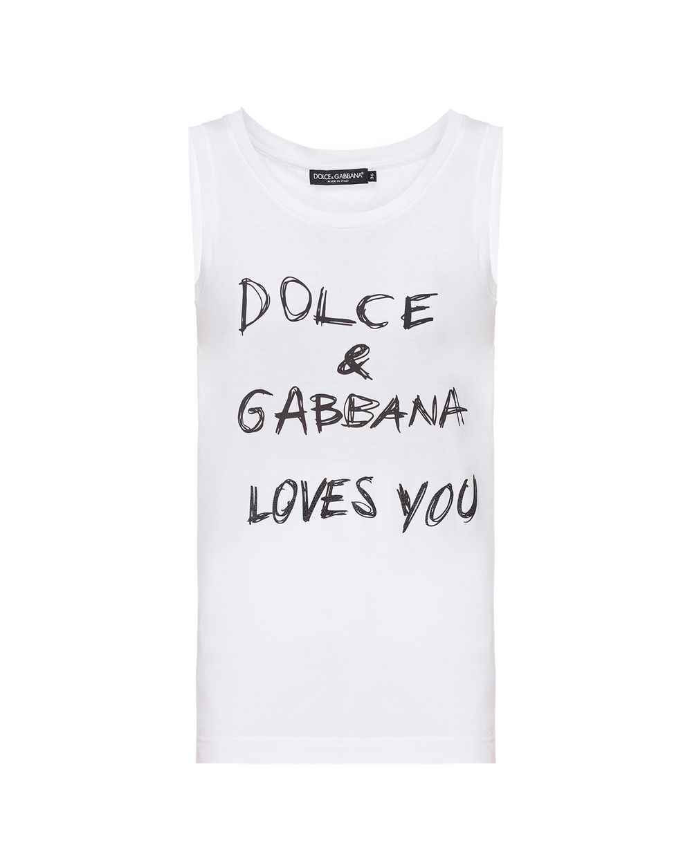 Топ Dolce&Gabbana F8K88T-G7XAV, белый цвет • Купить в интернет-магазине Kameron