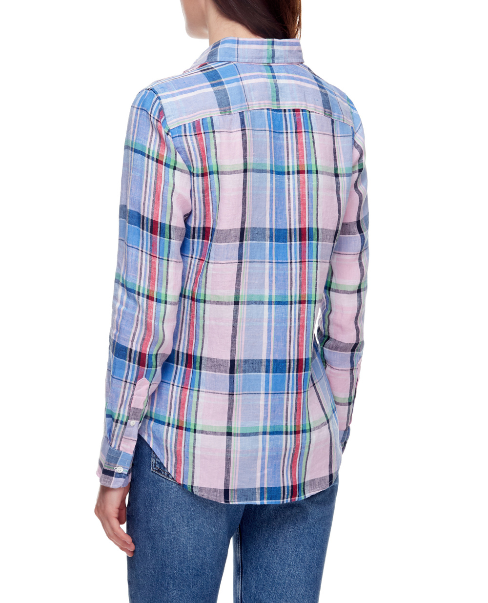 Лляна сорочка Polo Ralph Lauren 211827695007, різнокольоровий колір • Купити в інтернет-магазині Kameron