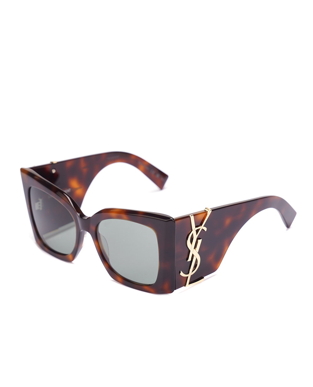 Сонцезахисні окуляри Saint Laurent 736461-Y9956, хакі колір • Купити в інтернет-магазині Kameron