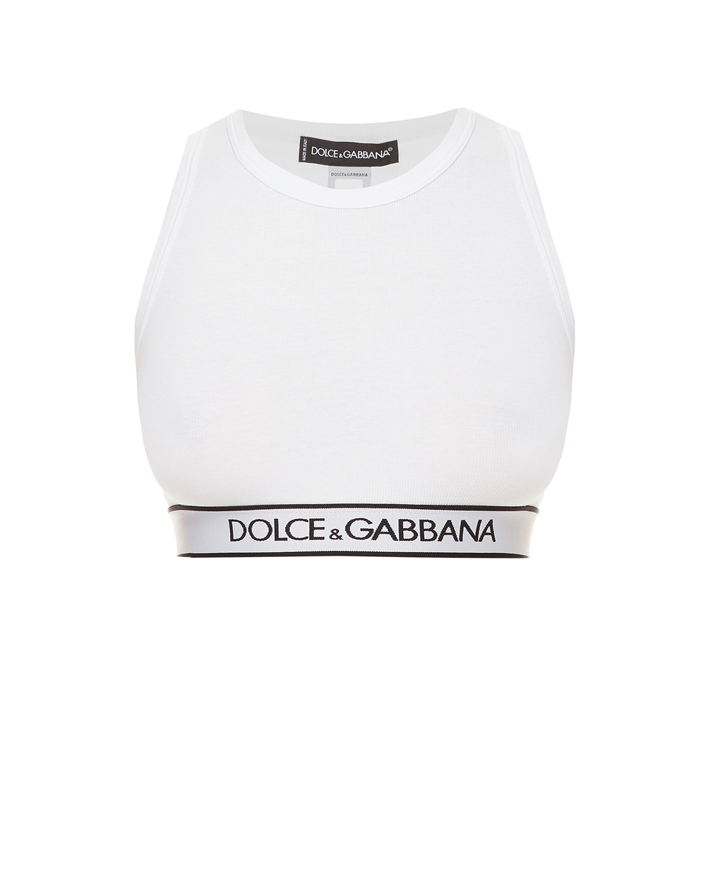 Топ Dolce&Gabbana O7B05T-FUGF5, белый цвет • Купить в интернет-магазине Kameron