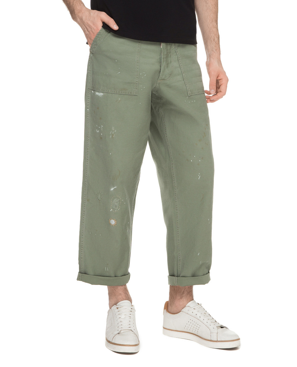 Штани Polo Ralph Lauren 710741149001, зелений колір • Купити в інтернет-магазині Kameron