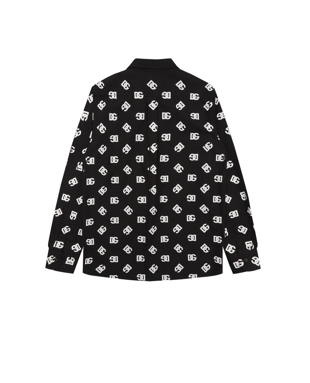Дитяча сорочка Dolce&Gabbana Kids L43S63-G7E6A-B, чорний колір • Купити в інтернет-магазині Kameron