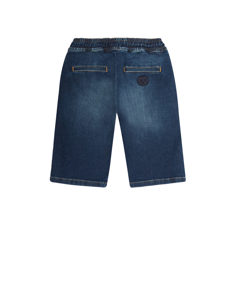 Дитячі джинсові шорти Dolce&Gabbana Kids L42Q47-LD952-B, синій колір • Купити в інтернет-магазині Kameron