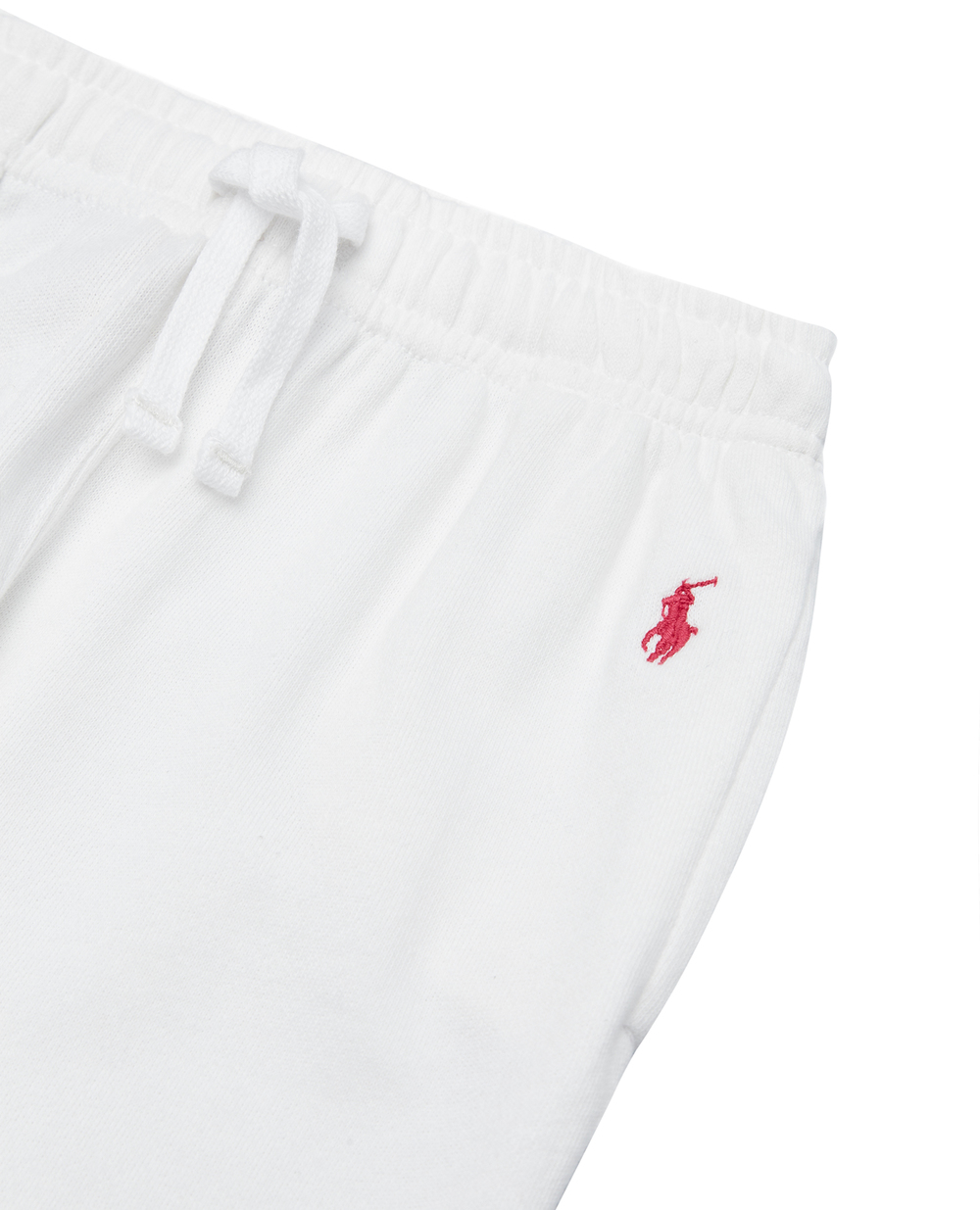 Детские спортивные брюки (костюм) Polo Ralph Lauren Kids 311856380001, белый цвет • Купить в интернет-магазине Kameron