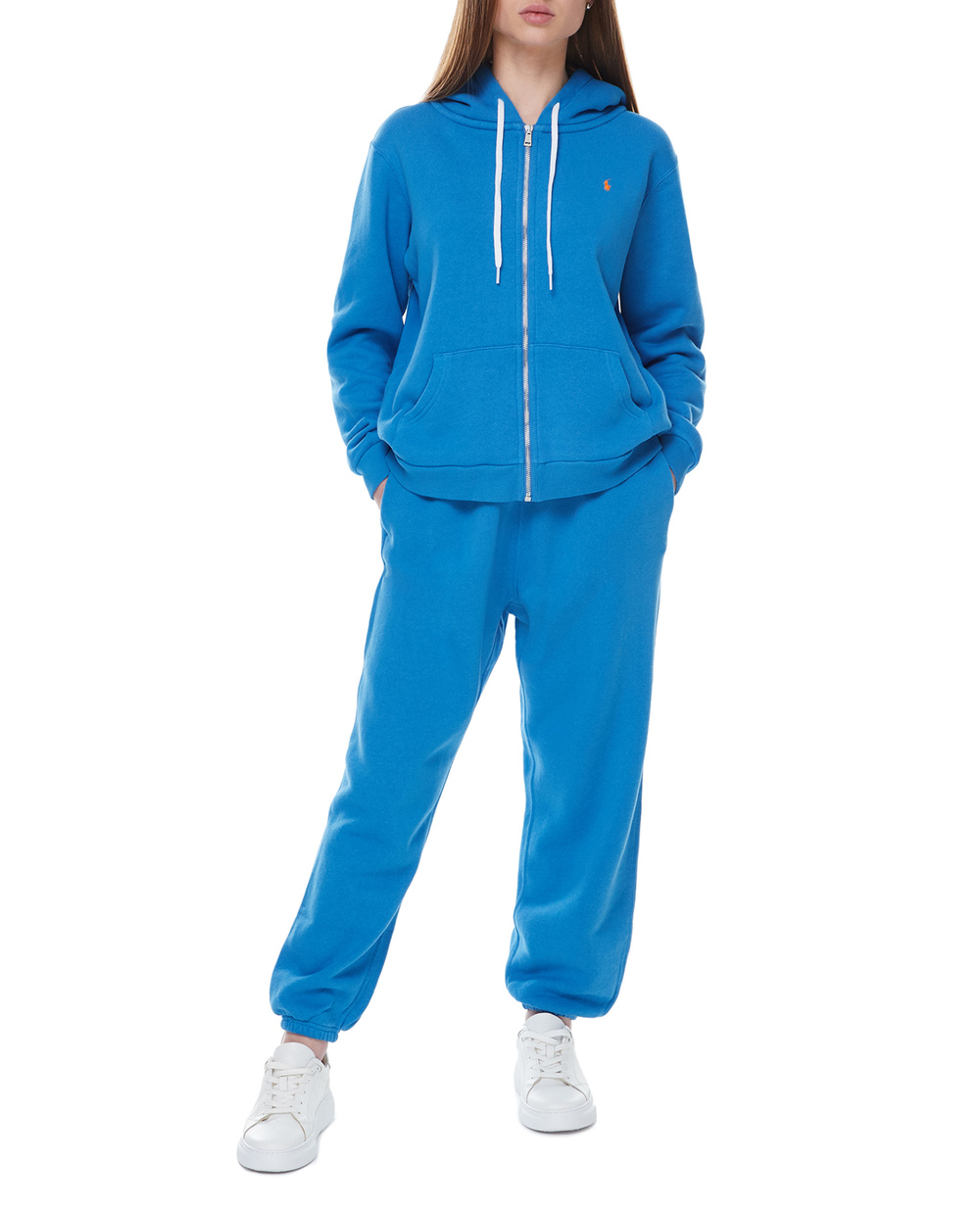 Спортивные брюки (костюм) Polo Ralph Lauren 211891560007, голубой цвет • Купить в интернет-магазине Kameron