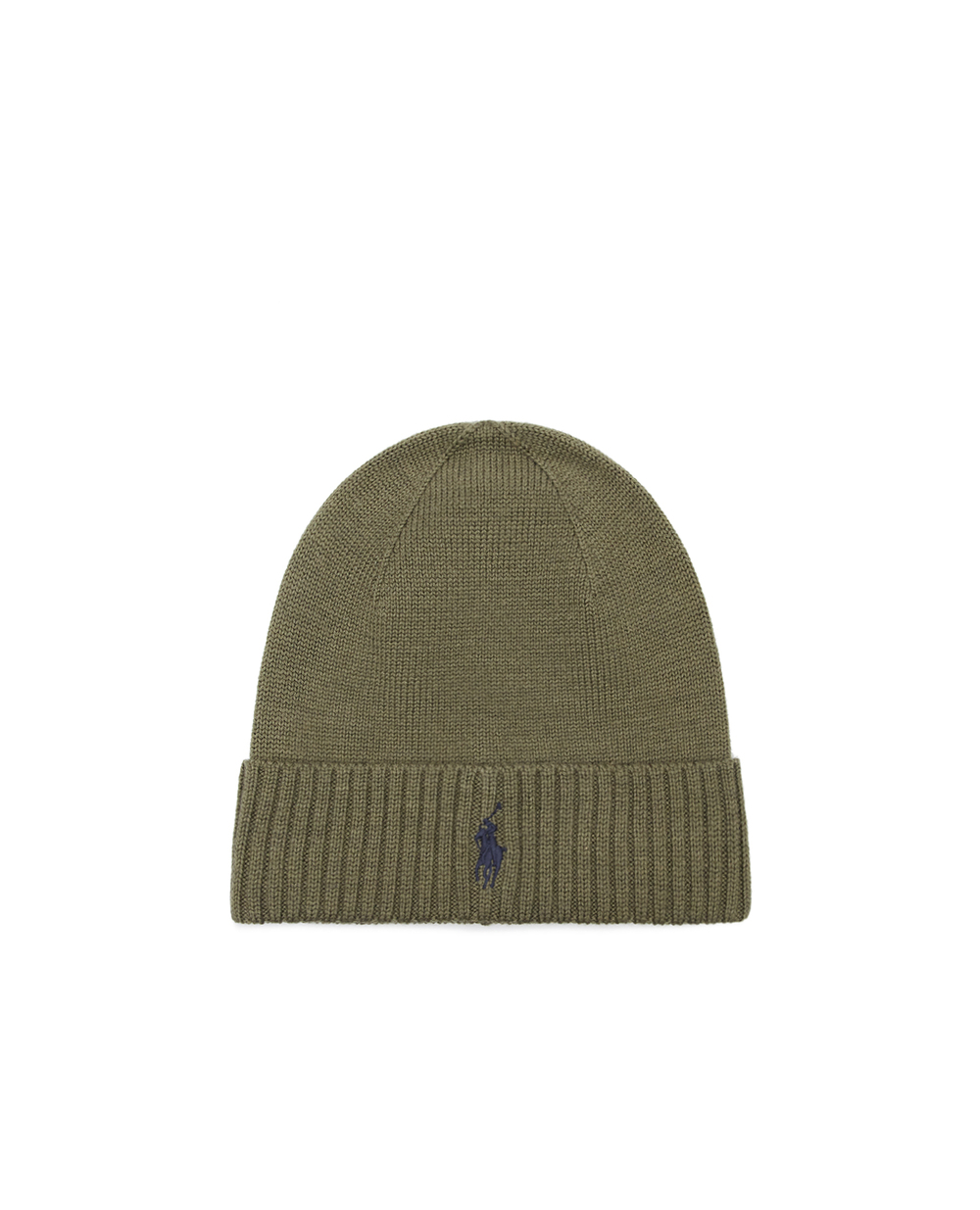 Шерстяная шапка Polo Ralph Lauren 710886137007, зеленый цвет • Купить в интернет-магазине Kameron
