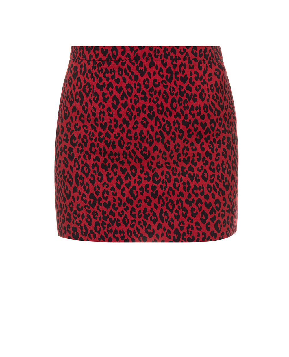 Шерстяная юбка Saint Laurent 580279-Y244V, бордовый цвет • Купить в интернет-магазине Kameron