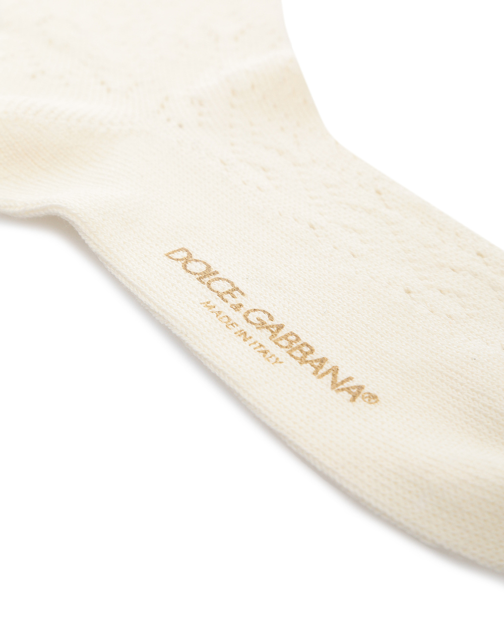 Шкарпетки Dolce&Gabbana Kids LB1A00-LK106, білий колір • Купити в інтернет-магазині Kameron