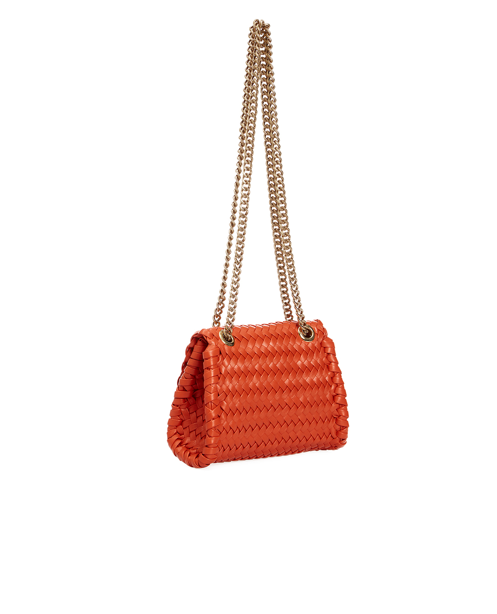 Кожаная сумка Devotion Dolce&Gabbana BB6877-AX813, коралловый цвет • Купить в интернет-магазине Kameron
