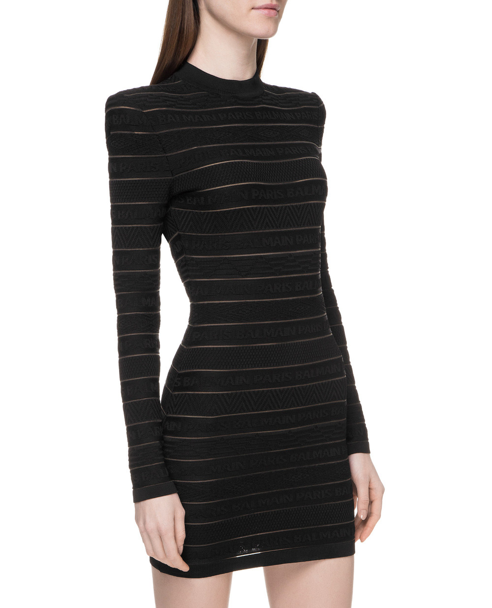 Сукня Balmain TF16202K031, чорний колір • Купити в інтернет-магазині Kameron