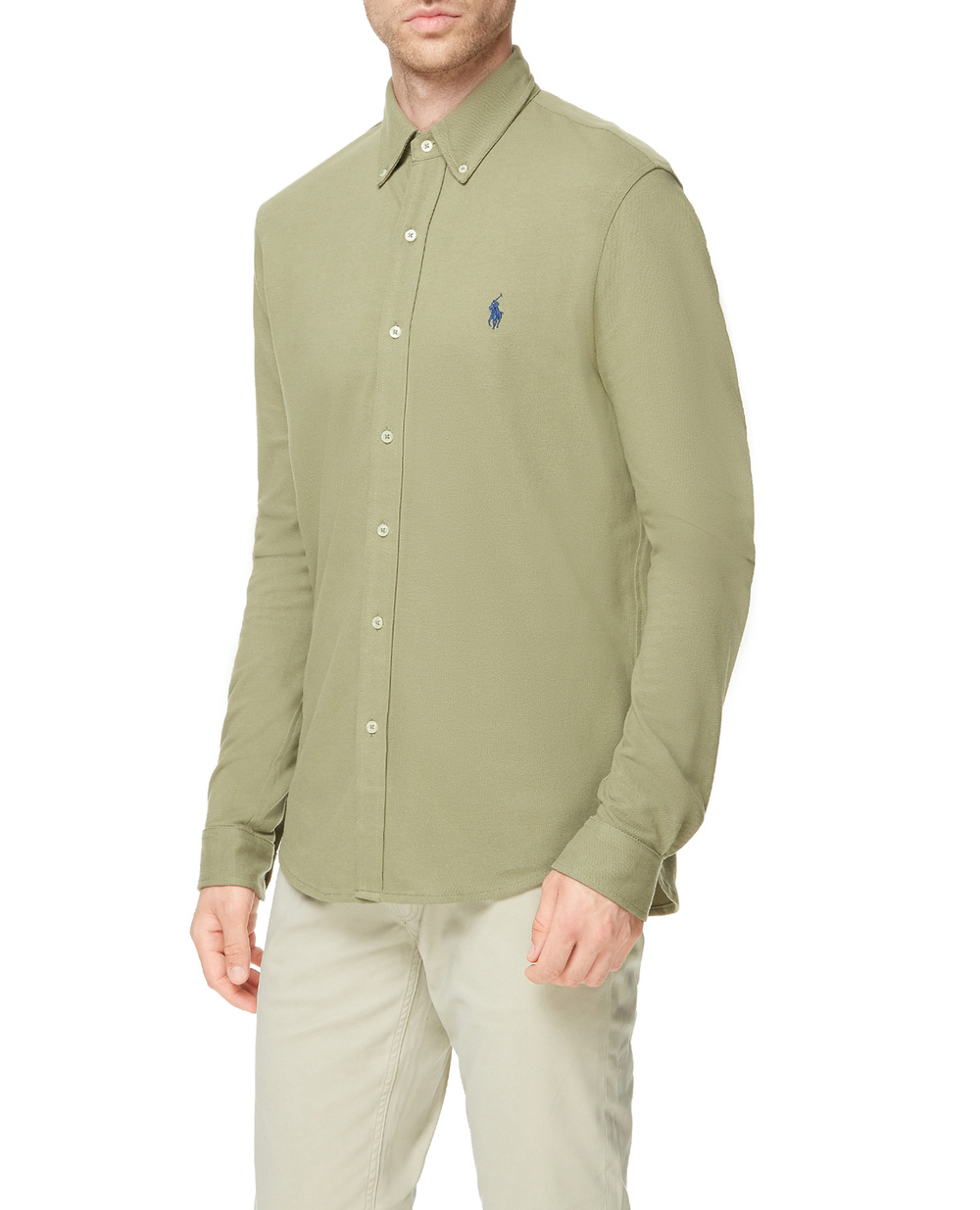 Сорочка Polo Ralph Lauren 710654408055, зелений колір • Купити в інтернет-магазині Kameron