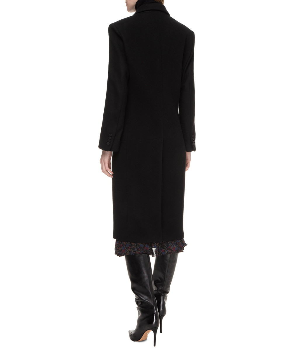 Шерстяное пальто Polo Ralph Lauren 211765146001, черный цвет • Купить в интернет-магазине Kameron