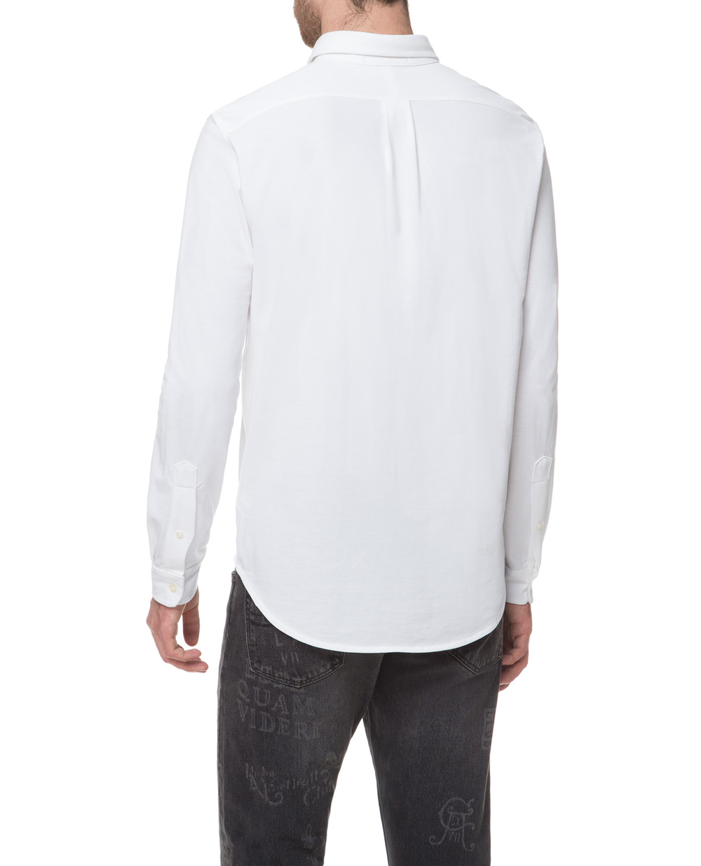 Рубашка Polo Ralph Lauren 710654408003, белый цвет • Купить в интернет-магазине Kameron