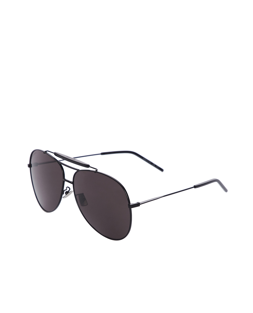 Сонцезахисні окуляри Saint Laurent SL 11 OVER-002, чорний колір • Купити в інтернет-магазині Kameron