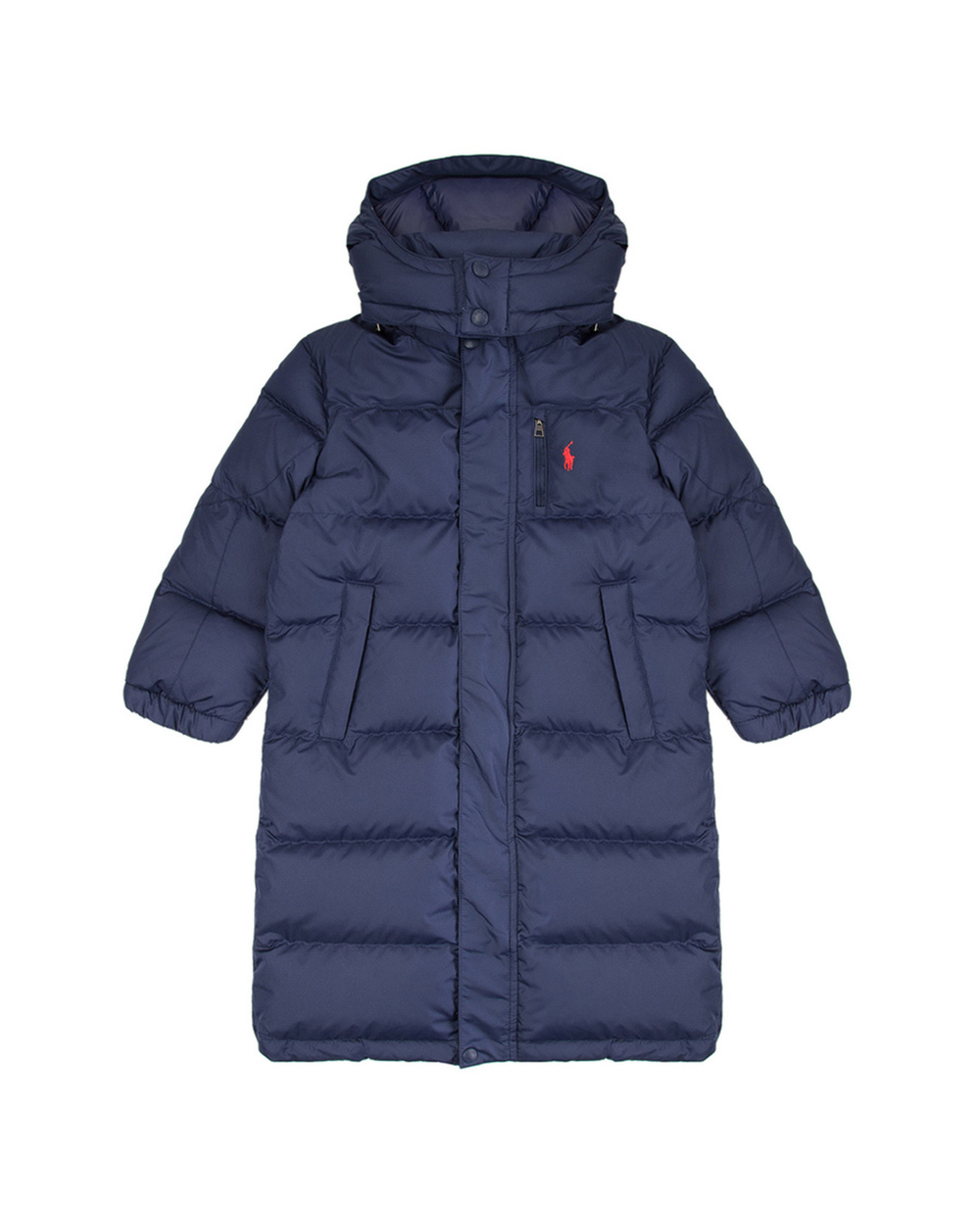 Пуховое пальто Polo Ralph Lauren Kids 321746863001, синий цвет • Купить в интернет-магазине Kameron