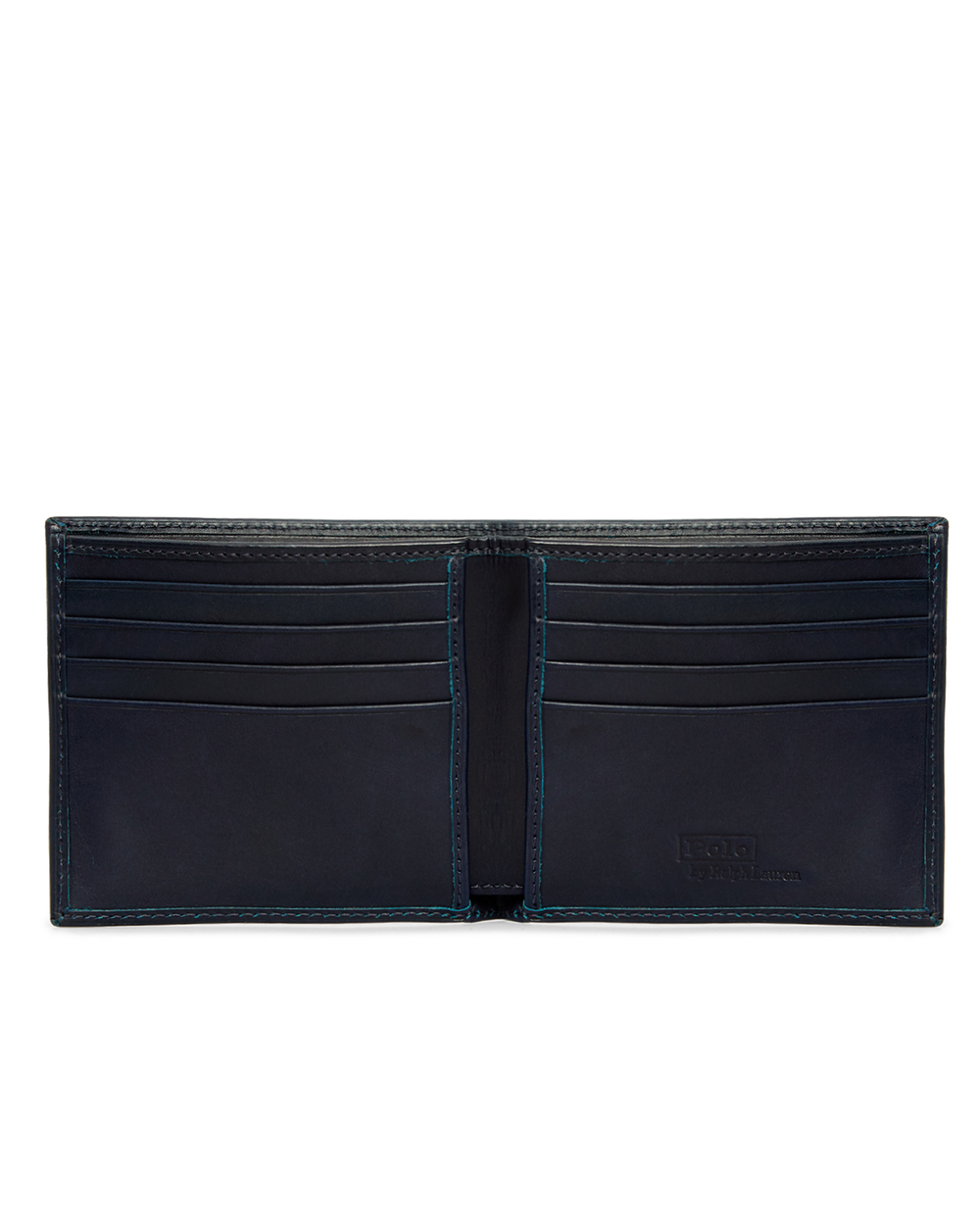 Шкіряний гаманець Polo Ralph Lauren 405826008001, синій колір • Купити в інтернет-магазині Kameron