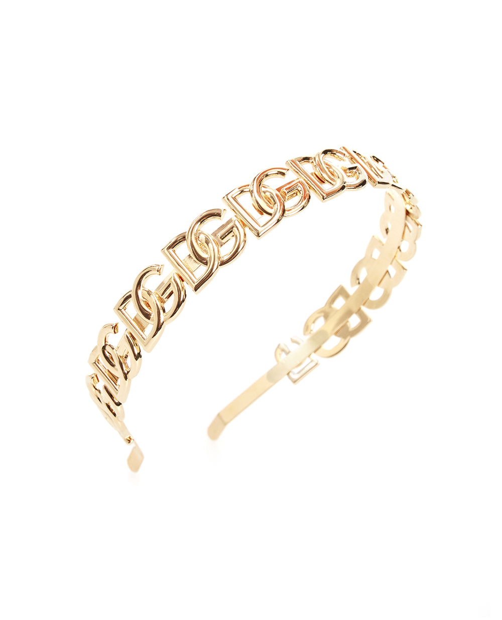 Обруч Dolce&Gabbana WHN6P4-W1111, золотой цвет • Купить в интернет-магазине Kameron