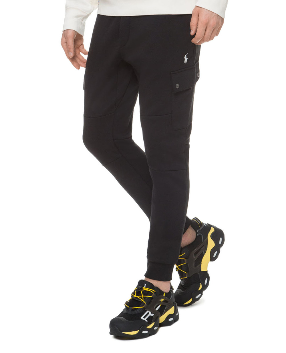 Спортивные брюки Polo Ralph Lauren 710730495002, черный цвет • Купить в интернет-магазине Kameron
