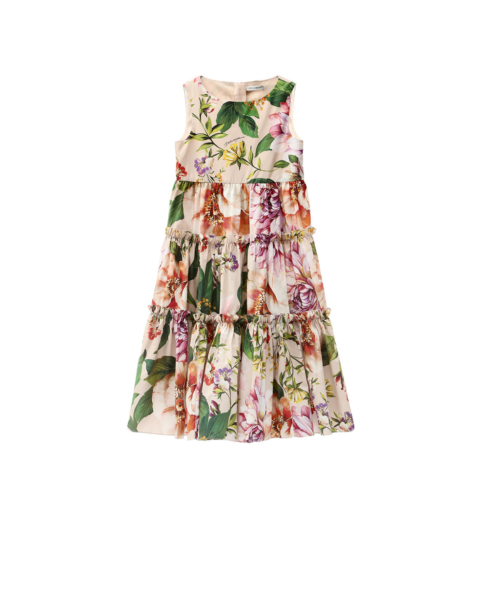 Дитяча сукня Dolce&Gabbana Kids L52DF0-HS5F8-B, рожевий колір • Купити в інтернет-магазині Kameron
