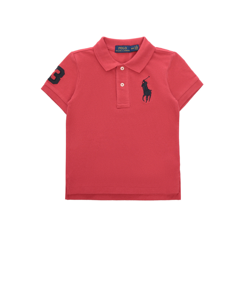Детское поло Polo Ralph Lauren Kids 322703635009, красный цвет • Купить в интернет-магазине Kameron