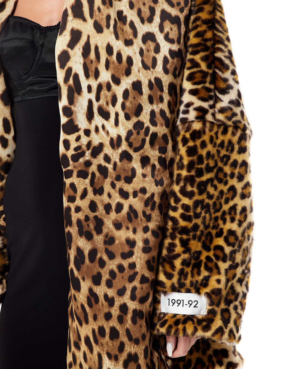Шуба Dolce&Gabbana F0C4YF-FUPU8, бежевий колір • Купити в інтернет-магазині Kameron