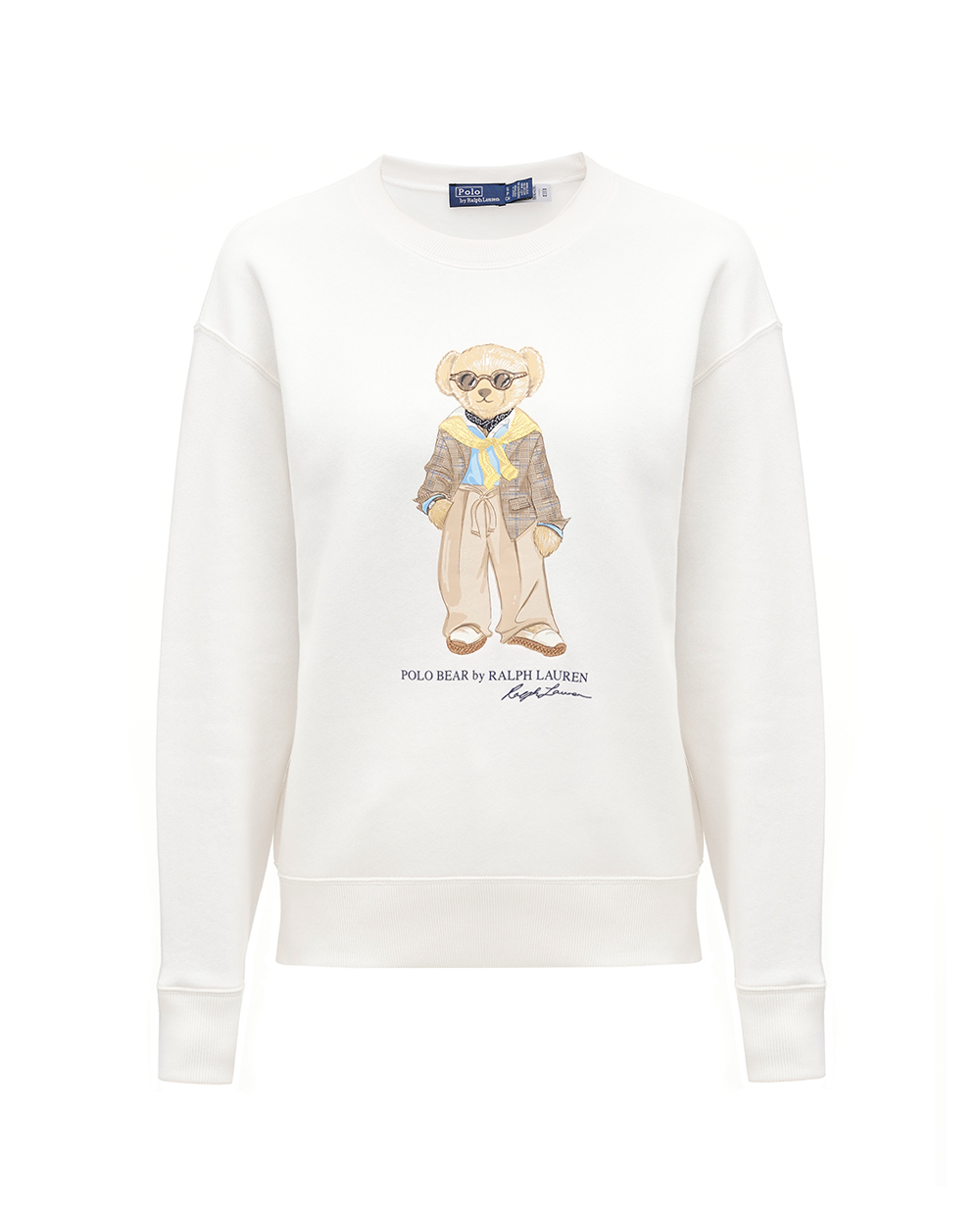 Свитшот Polo Bear Polo Ralph Lauren 211924298001, белый цвет • Купить в интернет-магазине Kameron