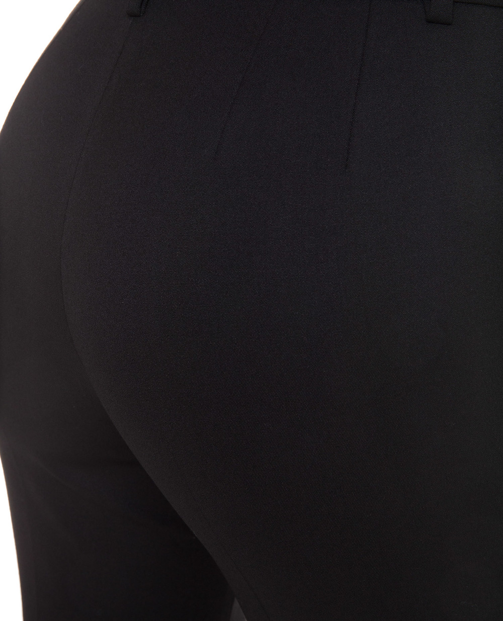 Вовняні штани Dolce&Gabbana FTAGNT-FUCCS, чорний колір • Купити в інтернет-магазині Kameron